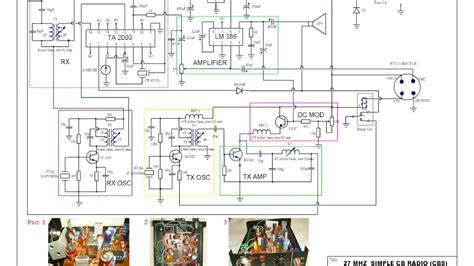 CBS 1 27 mHz AM Radio Schematic . Simplest CB radio on the world - YouTube