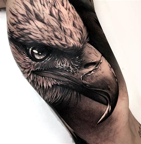 Eagle's Head on Bicep