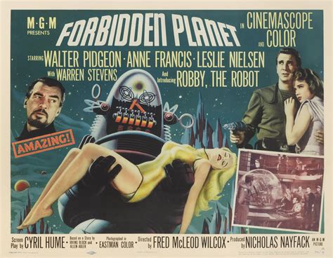 Forbidden Planet (1956), style A poster, US | Original Film Posters ...