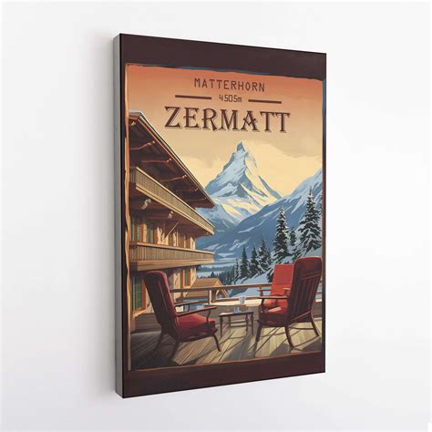 Zermatt Matterhorn Poster | United World Memories