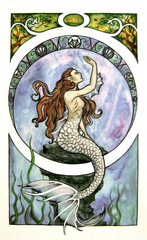 La sirene nouvelle by Itzea on deviantART | Mermaid art, Mermaid ...