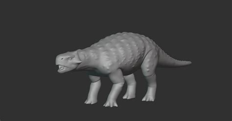 3D model Minmi Dinosaur Basemesh VR / AR / low-poly | CGTrader