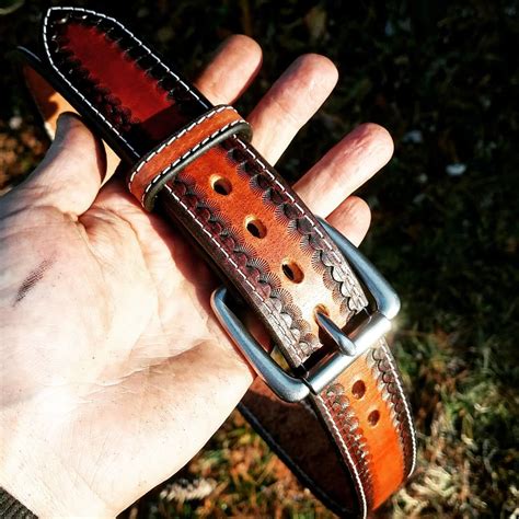 Clintonville Leather 1 1/2" Work Belt, Men's Leather Belt, Gun Belt ...