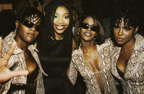 Brandy and R&B group Total | Hip hop and r&b, Black teenagers, 90’s ...