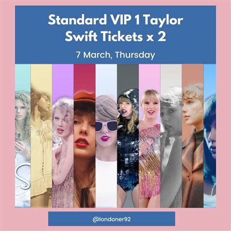 Taylor Swift VIP 1 Tickets, Tickets & Vouchers, Event Tickets on Carousell