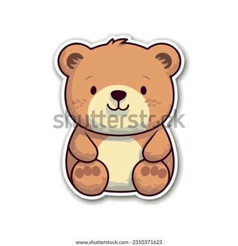 Bear Logo Cartoon Style 2d Vector Stock Vector (Royalty Free ...