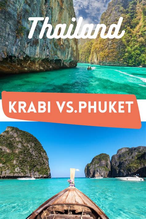 Krabi vs Phuket Thailand | Phuket travel, Thailand holiday, Thailand ...