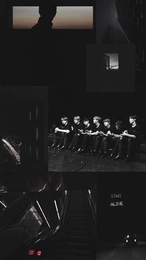 Dark Aesthetic Wallpaper in 2021 | Bts wings wallpaper, Black aesthetic ...