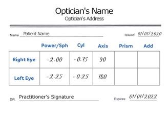 Can you convert a glasses prescription to a contact lens prescription ...