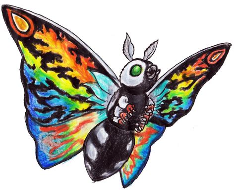 Mothra leo by QueenTurchese94.deviantart.com on @DeviantArt | Kaiju ...