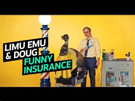 Limu Emu and Doug / Funny Commercial Insurance / Liberty Mutual - YouTube