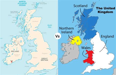 Great Britain Vs Uk Map - United States Map