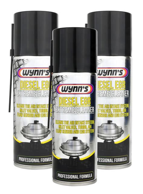 WYNNS DIESEL EGR Extreme Cleaner Aerosol, Air Intake Cleaner for Diesel ...