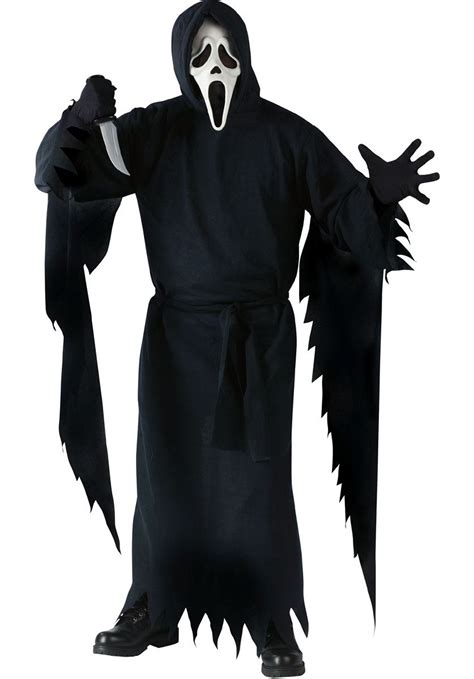 GHOST FACE SCREAM killer mens adult costume halloween - CostumeVille