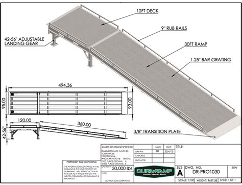 Yard Ramps - Mobile Steel Yard Ramps