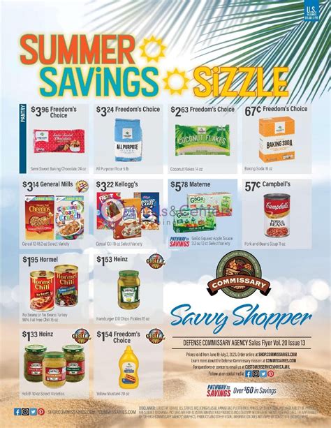 Commissary Weekly ad valid from 06/19/2023 to 07/02/2023 - MallsCenters