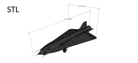 Lockheed D-21 3D Model by Chtazi