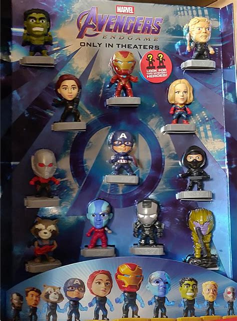 2019 McDonalds MARVEL AVENGERS ENDGAME PICK YOUR TOY TEAM SUIT HULK ...