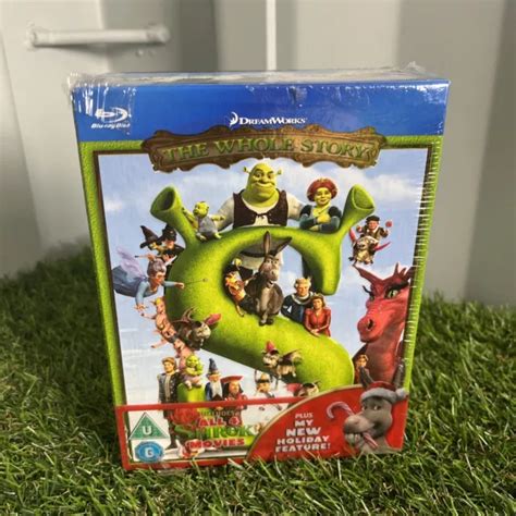 SHREK: THE WHOLE Story Blu-ray (2010) 4 movie collection EUR 34,95 ...