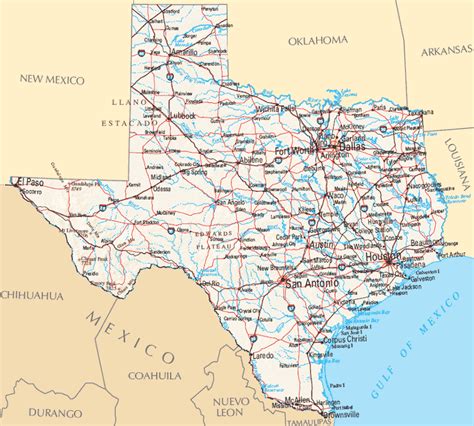 Texas Map ~ Map of Pictures