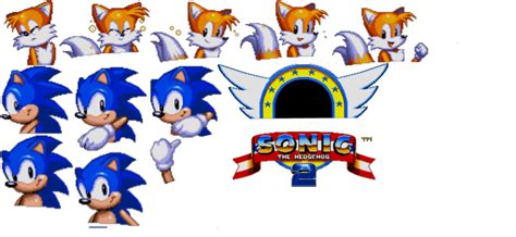 Sonic 1 Title Card Sprites