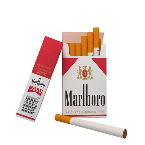 Marlboro cigarette pack v2 3D Model .max .obj .c4d - CGTrader.com