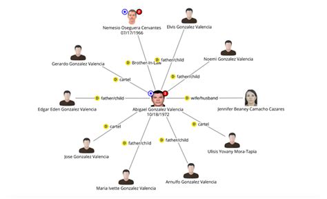 Intelligence Investigations Link Analysis Example