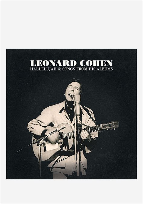 Leonard Cohen-Hallelujah & Songs From His Albums 2LP Vinyl | Newbury Comics