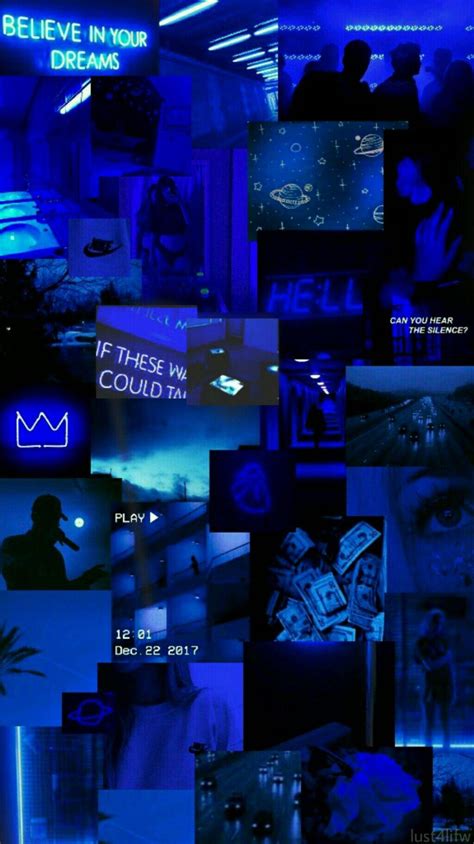 83 Wallpapers Aesthetic Dark Blue Picture - MyWeb