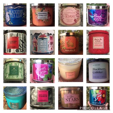 Bath & Body Works Candles - Home decor