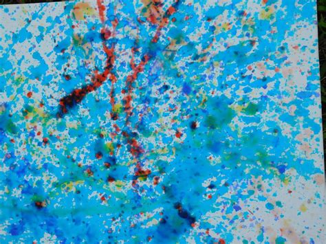 Art Project #42: Splatter Paint Canvas