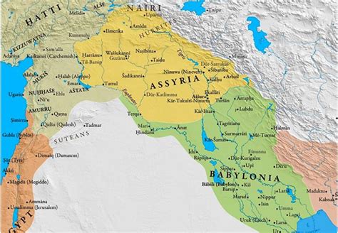 Mesopotamia Political Map