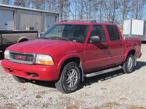 2004 GMC Sonoma 4x4 4 Door Crew Cab Pickup BigIron Auctions