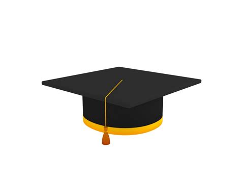 Graduation Cap 3D Model $4 - .stl .obj .max .fbx - Free3D