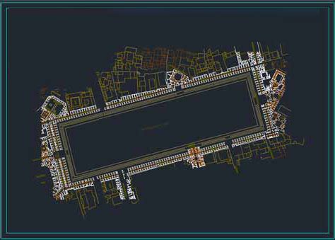 محوطه ها ،مناطق ، روستاها و شهرهای تاریخی - پلان اتوکد میدان نقش جهان ...