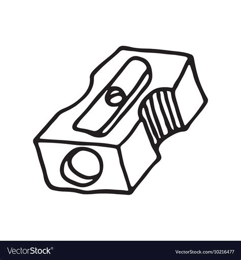 Pencil sharpener icon Royalty Free Vector Image