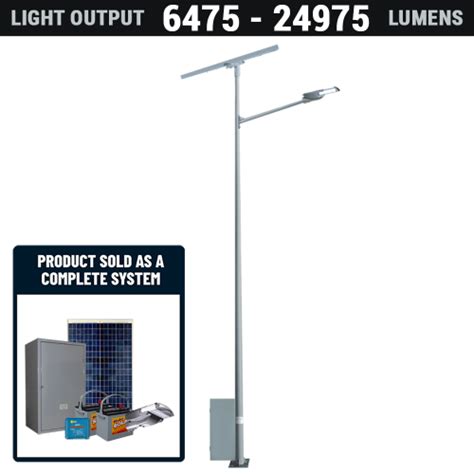 Solar Parking Lot Lights, Poles & Systems