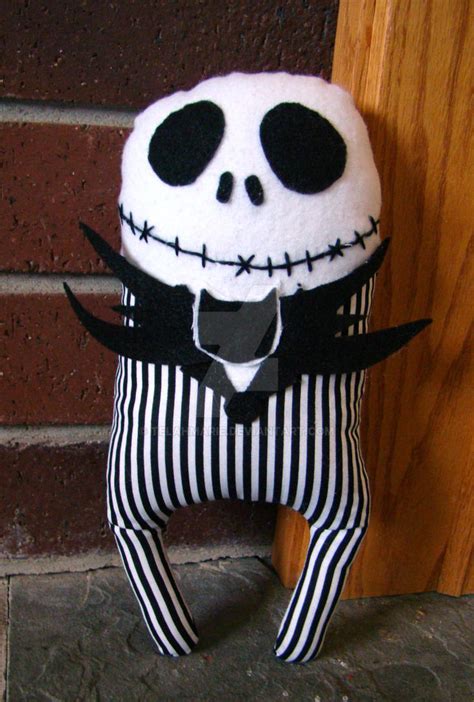 Jack Skellington plush by Telahmarie on DeviantArt