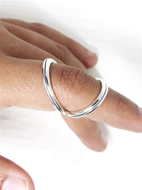 Silver Splint Ring Swan Neck Splint for DIP or PIP Joints | Etsy UK