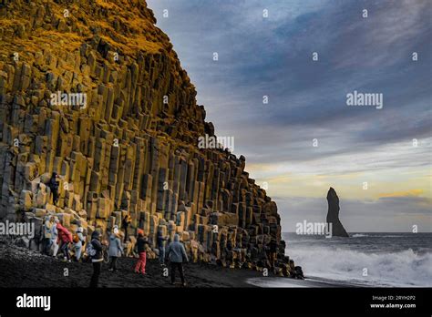 Black Beach (Iceland Vik Stock Photo - Alamy