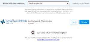 BSW Mychart login: My Baylor Scott and White Health 2022