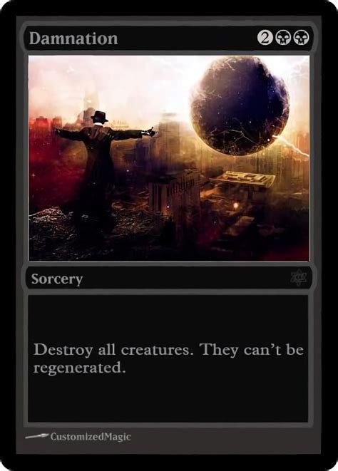 Damnation | Magic The Gathering Proxy Cards