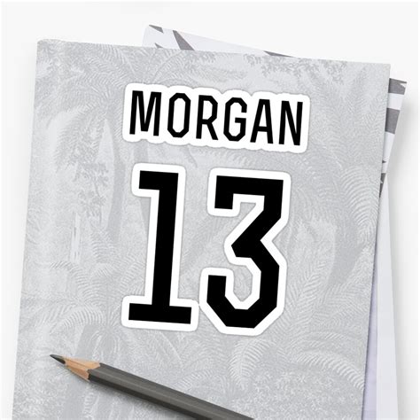 "Alex Morgan #13" Stickers by Soccermerch | Redbubble