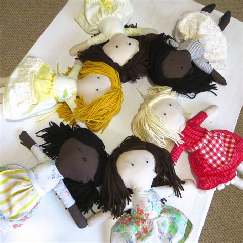 Fast & Easy way to make Doll Hair with Yarn! | The Project Lady