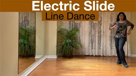 Electric Slide Line Dance 1/2 - YouTube