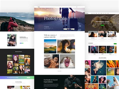 30+ Free Responsive Photography HTML Website Templates