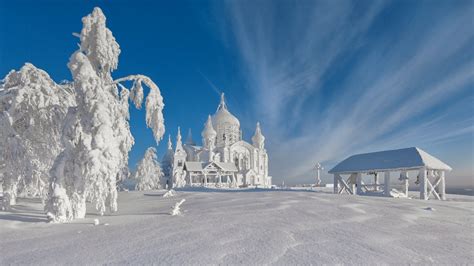 Winter In Russia Vladimir Chuprikov - Snow scene - Lazer Horse