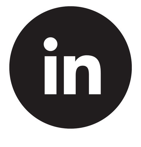 Linkedin Icon Black at Vectorified.com | Collection of Linkedin Icon ...