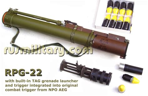 RPG-22 / GP-25 AIRSOFT GRENADE LAUNCHERS