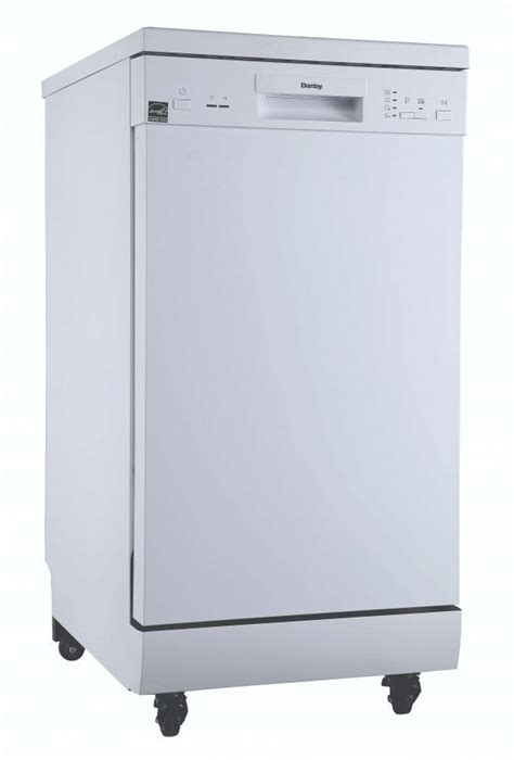 Danby® 18" White Portable Dishwasher | Midland Appliance World ...